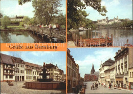 72124791 Bernburg Saale HO Cafe Baerenburg Schlossblick Thaelmannplatz Marienkir - Bernburg (Saale)