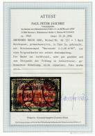 DR: MiNr. 66 III, Type Ia, Gestempelt Hettstedt 1906, BPP Attest - Gebruikt