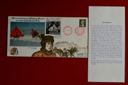 1988 75th Anniversary Captain Scott At South Pole Expedition Antarctic - Polar Explorers & Famous People