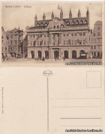 Ansichtskarte Rostock Rathaus 1919 - Rostock