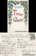 Ansichtskarte  Treue Worte 1909 - Philosophy