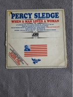 Disque - Percy Sledge - When A Man Loves A Woman - Atlantic 820 058 - France 1966 - Soul - R&B