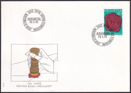 SCHWEIZ 1983 Mi-Nr. 1255 FDC - FDC