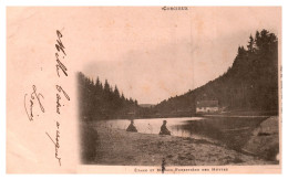 Corcieux - Etang Et Maison Forestière Des Huttes (Weick éditeur) - Corcieux