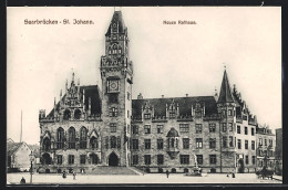 AK Saarbrücken-St. Johann, Neues Rathaus  - Saarbruecken