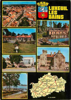 70 - Luxeuil Les Bains - Multivues - Blasons - Carte Géographique - CPM - Voir Scans Recto-Verso - Luxeuil Les Bains