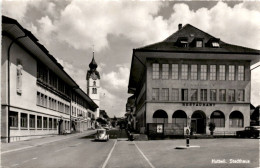 Huttwil - Stadhaus (2669) * 4. 7. 1962 - VW Käfer - Huttwil