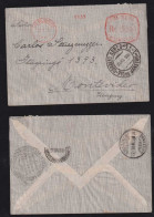 Brazil Brasil 1935 CONDOR Meter Airmail Cover RIO X MONTEVIDEO Uruguay - Lettres & Documents