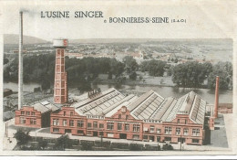 BONNIERES SUR SEINE L' Usine Singer. Magasin Le Creusot 14 Rue Clémenceau - Bonnieres Sur Seine