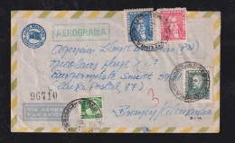 Brazil Brasil 1962 Registered Airmail Cover To BREMEN Germany Hansen Stamp LLOYD BRASILEIRO - Covers & Documents