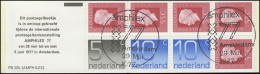 Markenheftchen 23 Juliane Und Ziffer 1976 Mit Reklame AMPHILEX 77 PB 22b, SSt - Postzegelboekjes En Roltandingzegels