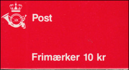 Dänemark Markenheftchen 34 Ziffern Und Königin Margrethe C7, ** Postfrisch - Markenheftchen