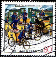 RFA Poste Obl Yv:1170 Mi:1337 Tag Der Briefmarke Kaiserliche Post (Lign.Ondulées) (Thème) - Postkoetsen