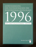 Jahressammlung Bund 1996 Mit Ersttagssonderstempel - Annual Collections