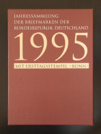 Jahressammlung Bund 1995 Mit Ersttagssonderstempel - Jaarlijkse Verzamelingen