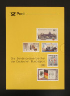 Jahrbuch Bund 1989, Postfrisch ** Wie Verausgabt - Collections Annuelles