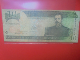 DOMINIQUE 10 PESOS 2003 Circuler (B.33) - Dominicana