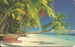 USA: Prepaid GlobalOne - Tropical Beach 9/97 - Other & Unclassified