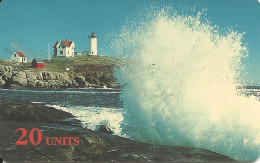 USA: Prepaid GlobalOne - Maine Lighttower 9/97 - Autres & Non Classés