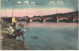 FR66 PERPIGNAN - Dames De France - Colorisée - Le Pont Sur La Têt - Lavandières - Animée - Belle - Perpignan