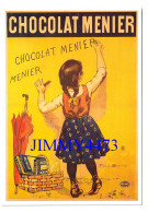 CPM - CHOCOLAT MENIER - La Petite Fille Menier De Dos - Edit. Bibliothèque Forney Paris 1999 - Chocolat
