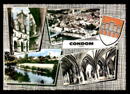 32 - COMDOM - MULTIVUES ET BLASON - Condom