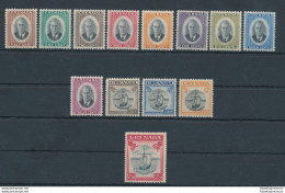 1951 Grenada, Stanley Gibbons N. 172/84 - 13 Valori - MLH* - Other & Unclassified