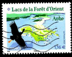 France Poste Obl Yv:5628 Mi:8349 Lacs De La Forêt D'Orient Aube (Lign.Ondulées) - Gebraucht