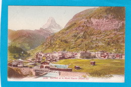 ZERMATT  ET MONT CERVIN 4505 M - Zermatt