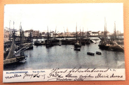 BLANKENBERGE - BLANKENBERGHE -   Vue Du Port  -  1906 - Blankenberge