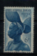 France - AOF - "Femme Foulah : Guinée" - Neuf 2** N° 38 De 1947 - Nuovi