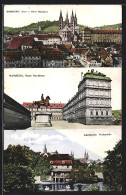 AK Bamberg, Neue Residenz, Walkmühle  - Bamberg