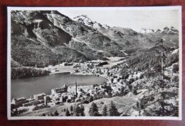 Carte Photo St. Moritz : Dorf U. Bad - St. Moritz