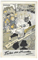 Ww2 - Guerre 39 - Propagande - Carte Illustrée Humoristique - Pellos - Escrime - Pellos