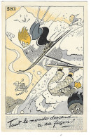 Ww2 - Guerre 39 - Propagande - Carte Illustrée Humoristique - Pellos - Tennis - Pellos