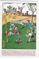 Ww2 - Guerre 39 - Propagande - Carte Illustrée Humoristique - Pellos -voley Ball - Pellos