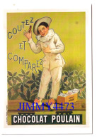 CPM - Chocolat POULAIN - Le Pierrot Poulain - Edit. Forney Paris 1999 - Chocolade