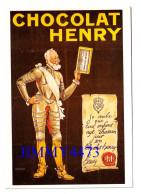 CPM - CHOCOLAT HENRY - Edit. Forney Paris 1989 - Chocolade