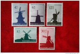 Zomerzegels Summer Sommer Moulin, Molino, Mill  NVPH 786-790 (Mi 794-798) 1963 POSTFRIS / MNH ** NEDERLAND / NIEDERLANDE - Unused Stamps