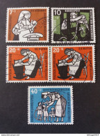 GERMANY ALLEMAGNE DEUTSCHE POST 1956 PRO INFAZIA CAT. YVERT N.119/122 - Gebruikt