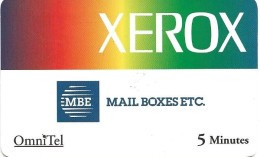 USA: Prepaid OmniTel - Xerox - Autres & Non Classés