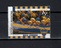 Argentina 1999 Football Soccer, Club Atletico Boca Juniors Stamp MNH - Clubs Mythiques