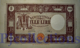 ITALIA - ITALY 1000 LIRE 12/10/1946 PICK 72c XF - 5.000 Lire