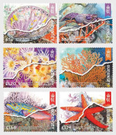 Europa 2024 - Guernesey Guernsey - Underwater Fauna & Flora - 6 Timbres Dont 2 Europa - 2024