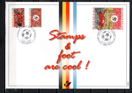 Belgium / Netherlands 2000 Football Soccer, UEFA European Championship Commemorative First Day Card - Fußball-Europameisterschaft (UEFA)