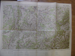 Carte De France Et Des Frontières Au 1/200 000 Type 1912 N° 27 NANCY - Cartes Topographiques