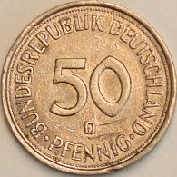 Germany Federal Republic - 50 Pfennig 1975 D, KM# 109.2 (#4732) - 50 Pfennig