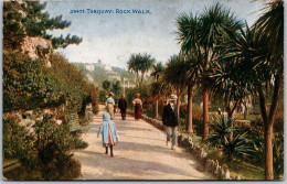 TORQUAY - Rock Walk - Photochrom Celesque 39477 - Torquay