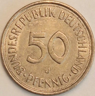 Germany Federal Republic - 50 Pfennig 1975 J, KM# 109.2 (#4734) - 50 Pfennig