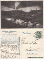 Ansichtskarte Neuengamme-Hamburg Erdgasbrand Nach Bohrung 1910  - Bergedorf